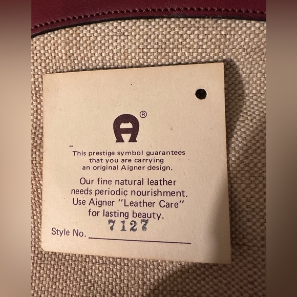 Vintage 1950 Authentic Eigtiene Aigner POCHETTE #7127 - Picture 3 of 16